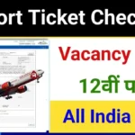 Air Ticketing Staff Vacancy 2024