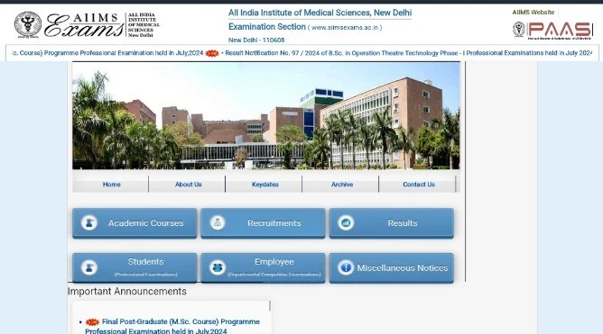 AIIMS NORCET 7 Recruitment 2024