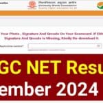 UGC NET Result December 2024 Download